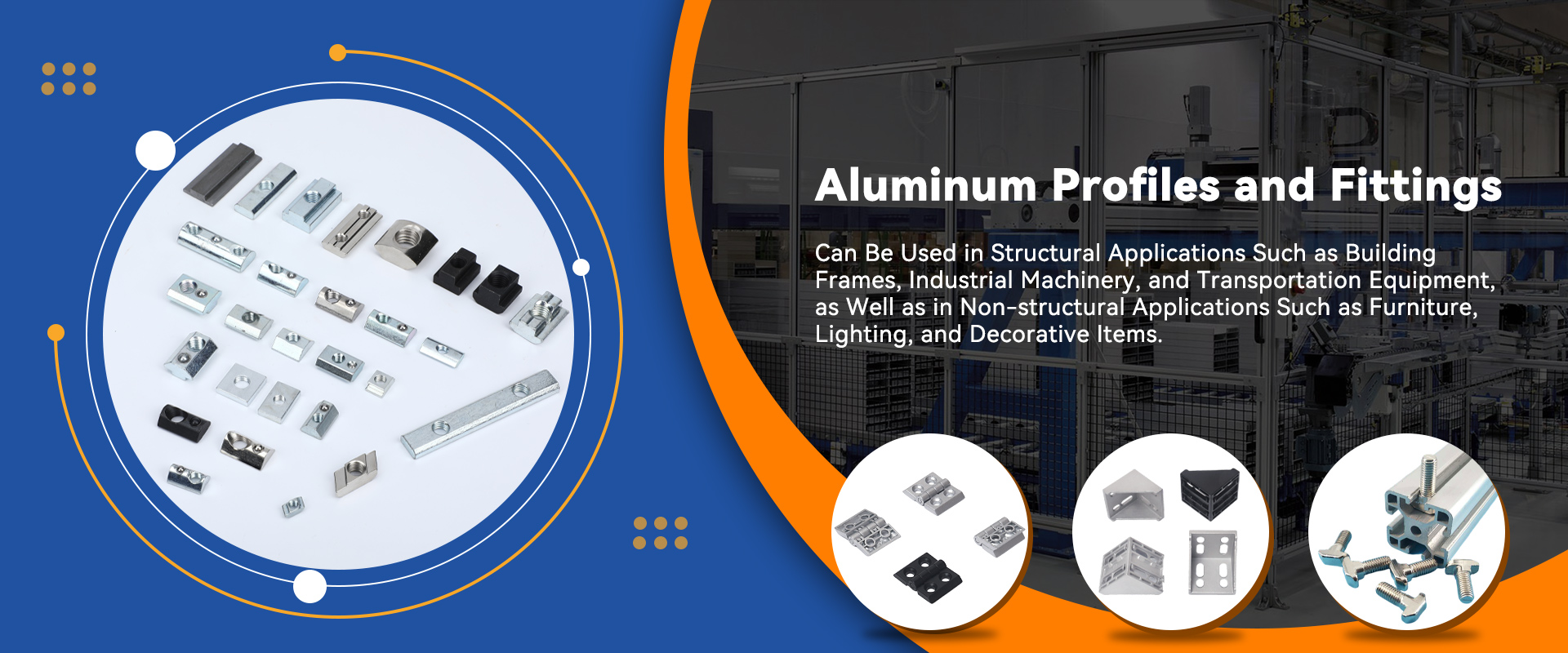 Fabrik für Aluminiumprofile und Beschläge